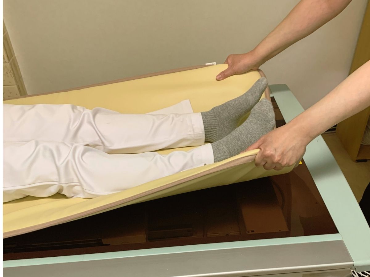 EASYマット 滑らせる操作